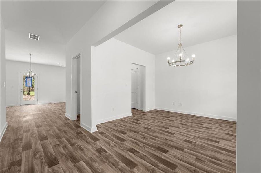 Spacious, unfurnished interior of a new home in Ellington Farms, Statham (Image 17). Spacious, unfurnished interior of a new home in Ellington Farms, Statham (Image 17).