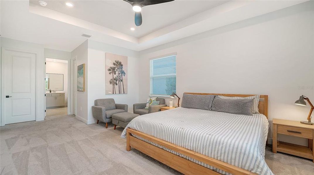 Furnished interior view inside a new home in Star Farms at Lakewood Ranch, Bradenton (Image 18).