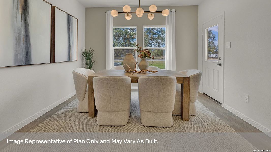 Furnished interior view inside a new home in Paramount, Kyle (Image 22).
