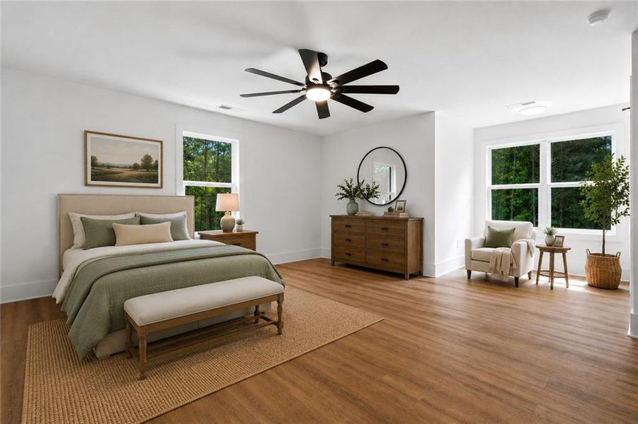 Furnished interior view inside a new home in , Jasper (Image 37). Furnished interior view inside a new home in , Jasper (Image 37).