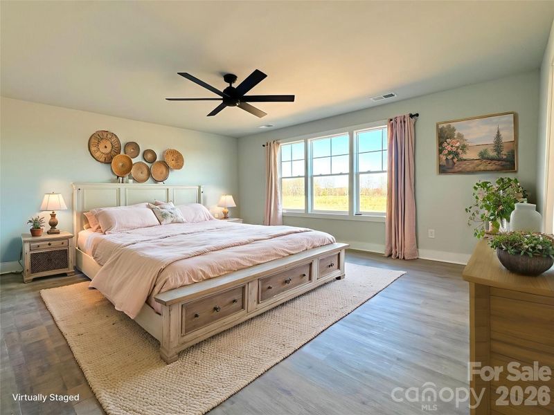 Furnished interior view inside a new home in , Mocksville (Image 4).