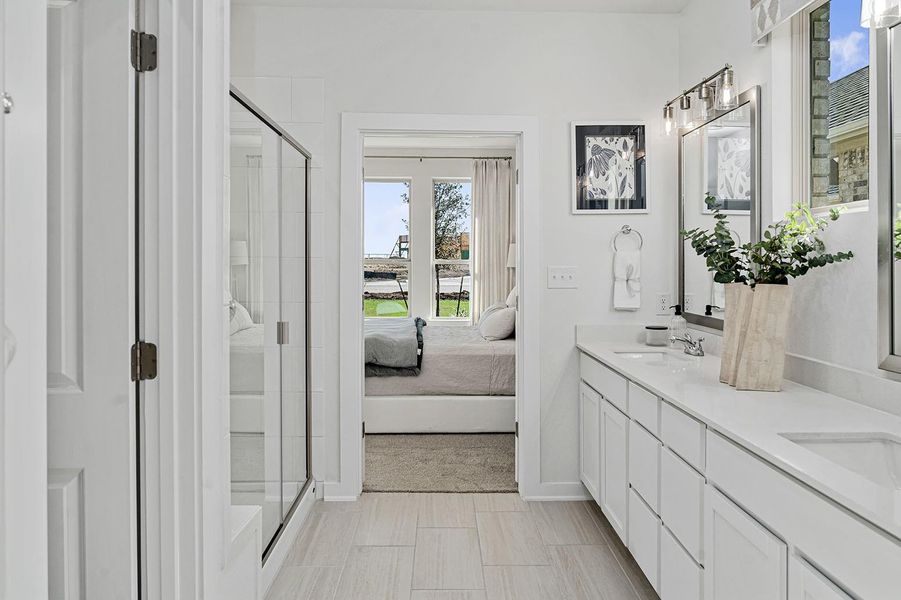 Furnished interior view inside a new home in , Dayton (Image 21).