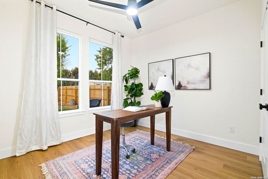Furnished interior view inside a new home in , San Antonio (Image 13).