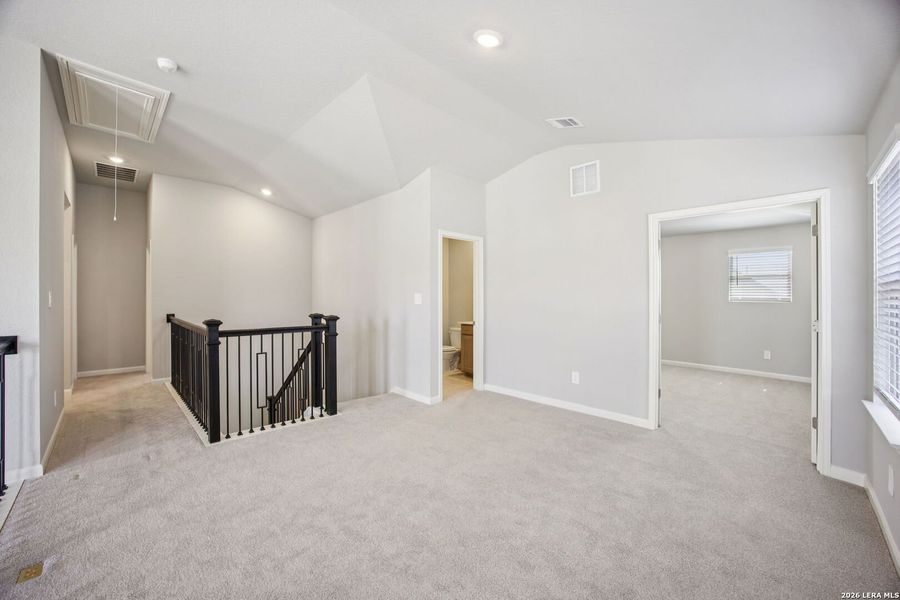 Spacious, unfurnished interior of a new home in Kallison Ranch, San Antonio (Image 22). Spacious, unfurnished interior of a new home in Kallison Ranch, San Antonio (Image 22).