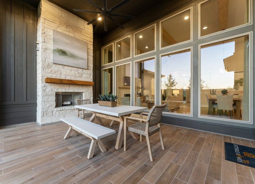 Furnished interior view inside a new home in Fulshear Lakes Gardens, Fulshear (Image 34). Furnished interior view inside a new home in Fulshear Lakes Gardens, Fulshear (Image 34).