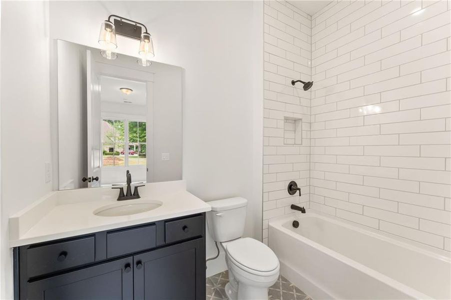 Furnished interior view inside a new home in Lanesborough, Marietta (Image 17).