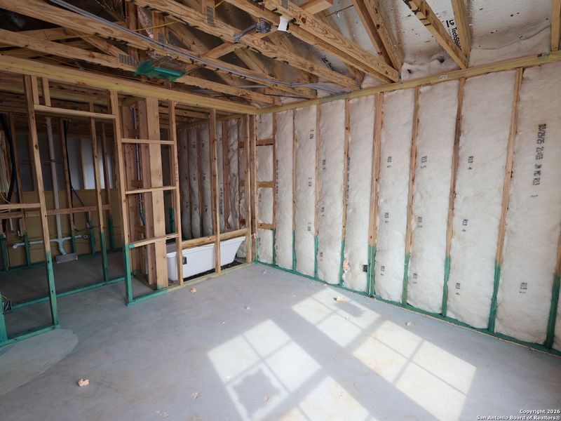 In-progress construction of a new home in Greenspoint Heights, Seguin, TX (Image 31).