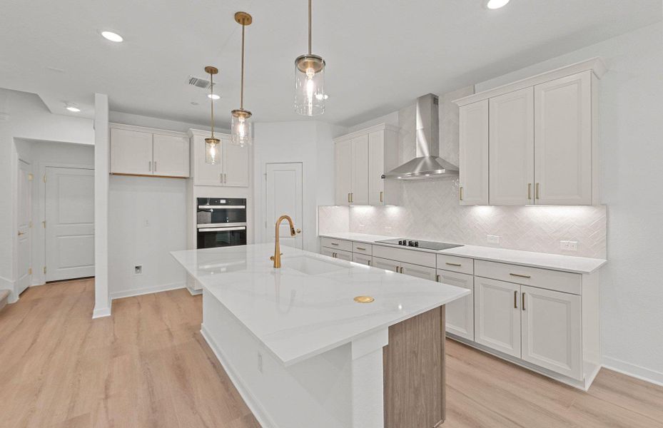 Furnished interior view inside a new home in Monarch on Main, Round Rock (Image 10).