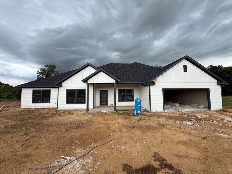 In-progress construction of a new home in Freeman Ranch, Weatherford, TX (Image 12).