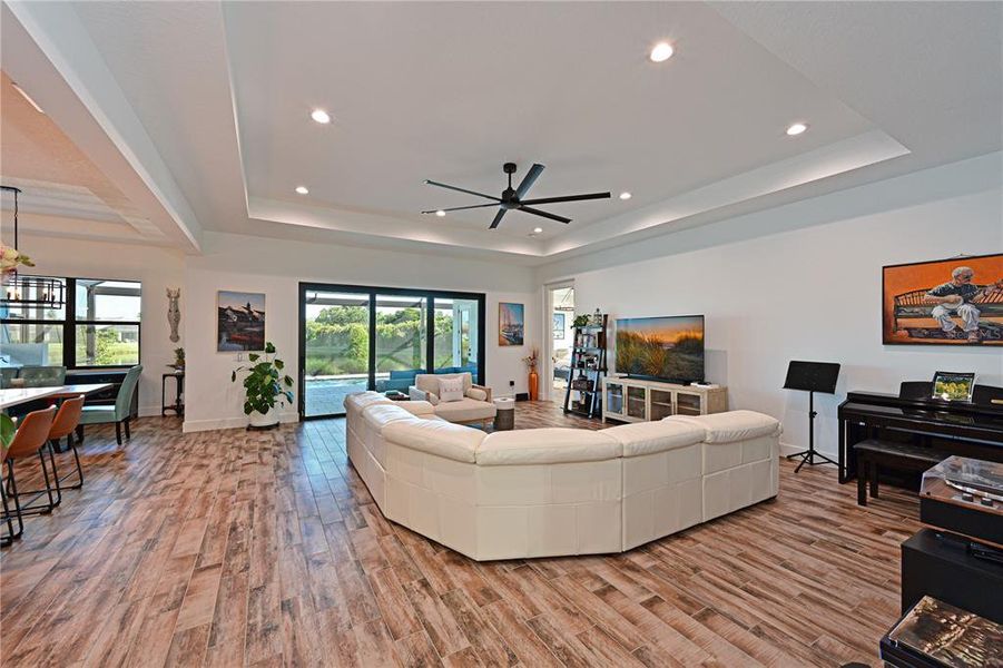 Furnished interior view inside a new home in , Sarasota (Image 25).