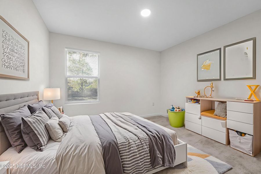 Furnished interior view inside a new home in , Jacksonville (Image 14).