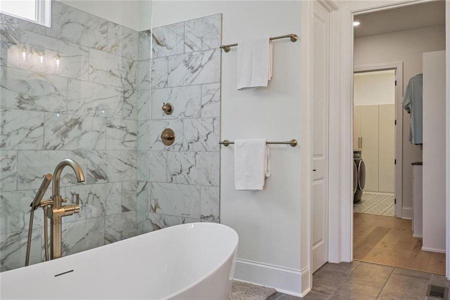 Furnished interior view inside a new home in Waterside Single Family, Peachtree Corners (Image 27).