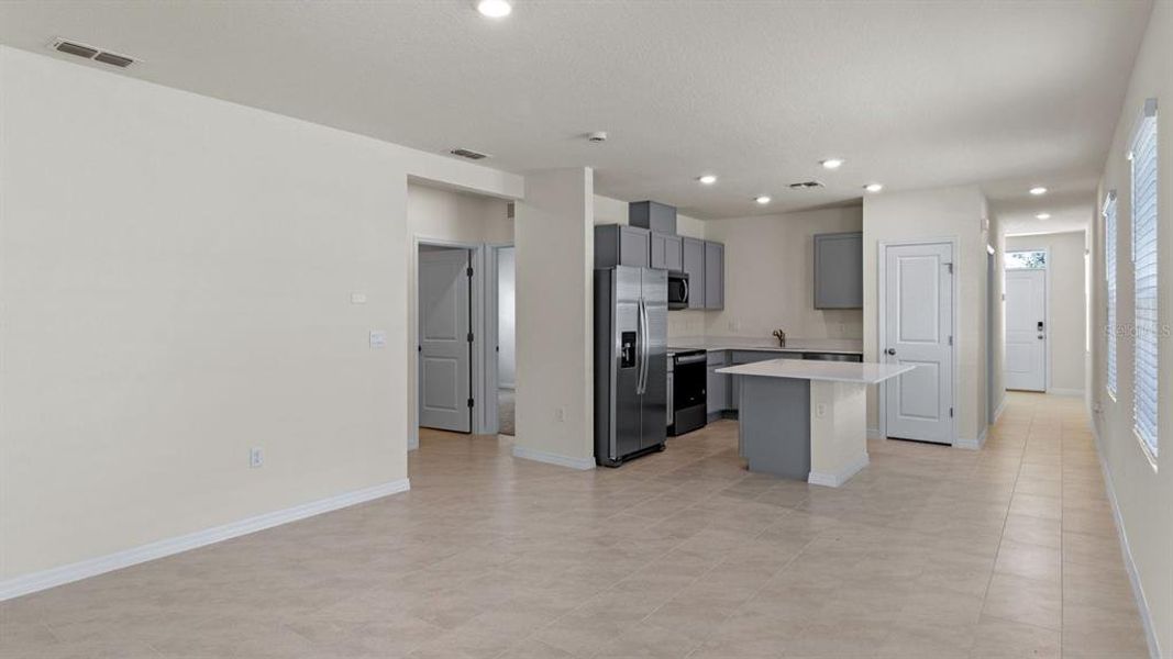 Furnished interior view inside a new home in Magnolia Pointe, Umatilla (Image 5). Furnished interior view inside a new home in Magnolia Pointe, Umatilla (Image 5).