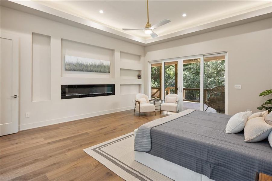 Furnished interior view inside a new home in , Sandy Springs (Image 16).