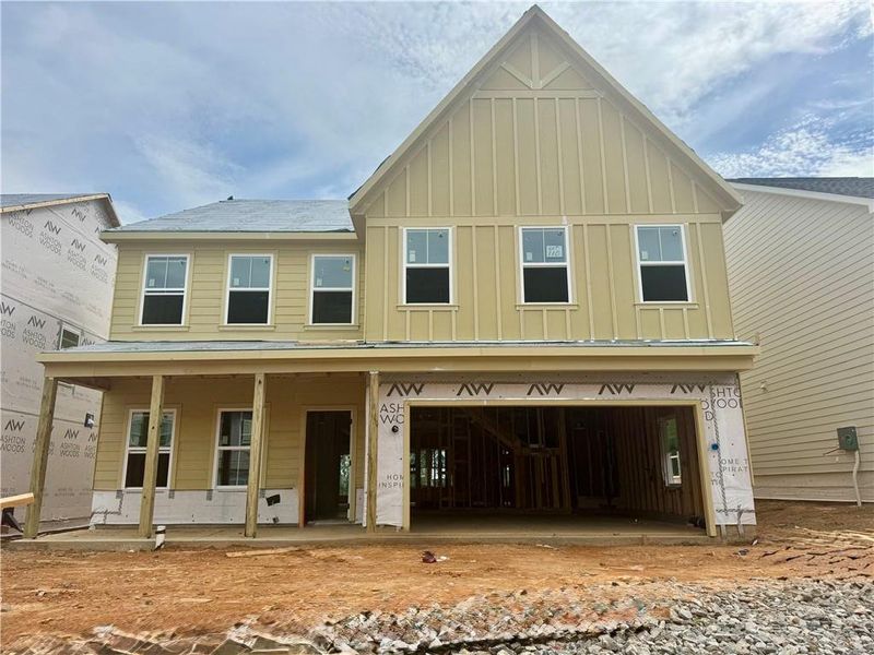 In-progress construction of a new home in Eastlyn Crossing, Flowery Branch, GA (Image 10). In-progress construction of a new home in Eastlyn Crossing, Flowery Branch, GA (Image 10).