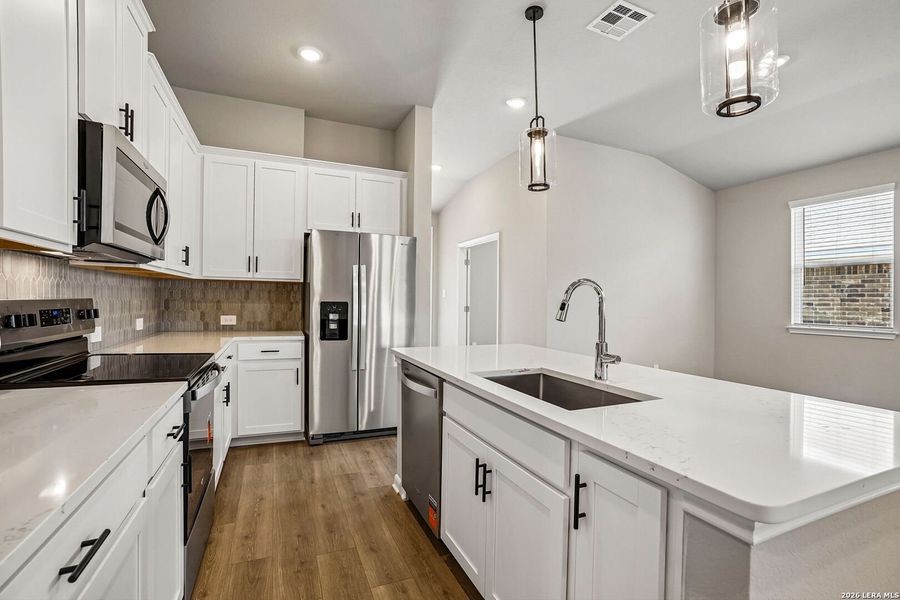 Furnished interior view inside a new home in Sagebrooke - Premier Series, San Antonio (Image 15).