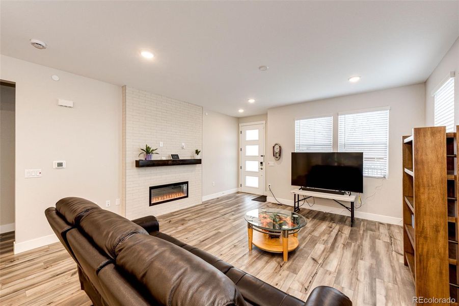 Furnished interior view inside a new home in , Denver (Image 14).