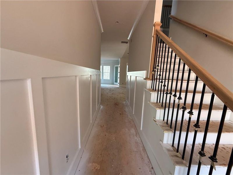 In-progress construction of a new home in , Pendergrass, GA (Image 19).