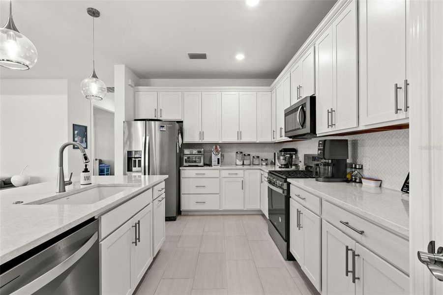 Furnished interior view inside a new home in , Alva (Image 16).