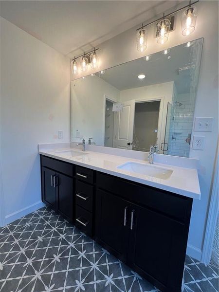 Furnished interior view inside a new home in Wilkins Walk, Mableton (Image 15).