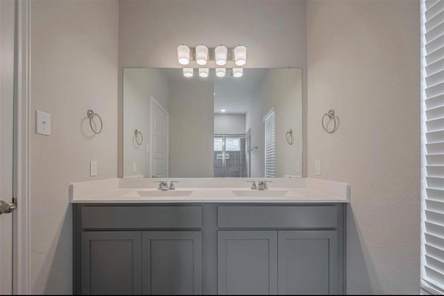 Furnished interior view inside a new home in Rosehill Meadow, Tomball (Image 9).