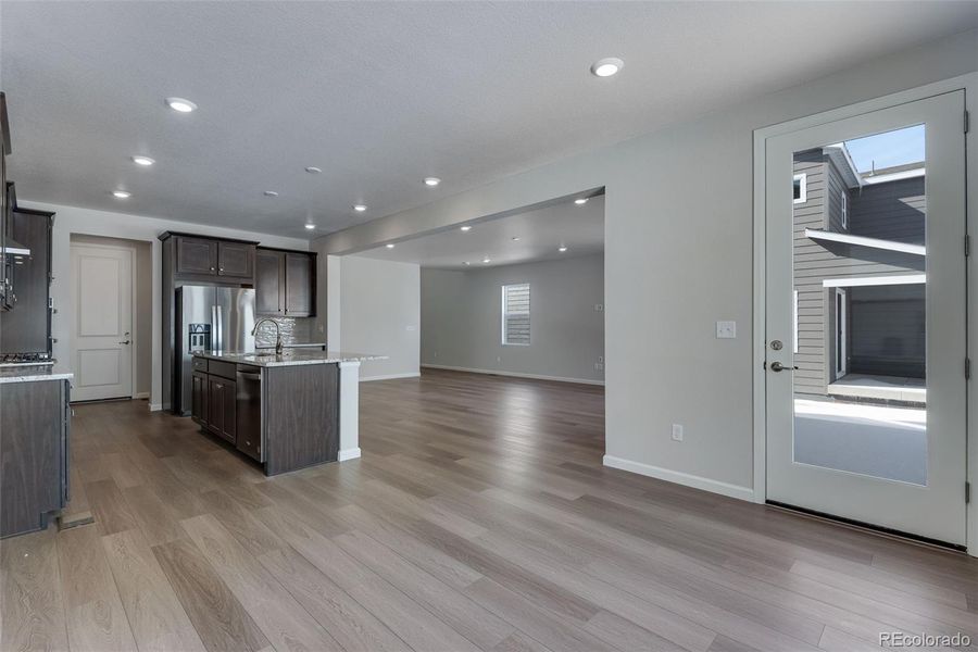 Spacious, unfurnished interior of a new home in Medley at Reunion Ridge, Commerce City (Image 39).
