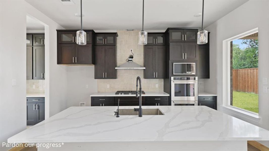 Furnished interior view inside a new home in Northside Place, Carrollton (Image 10).