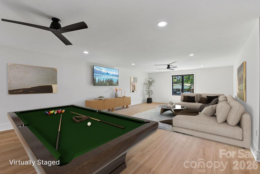 Furnished interior view inside a new home in , Mooresville (Image 9).