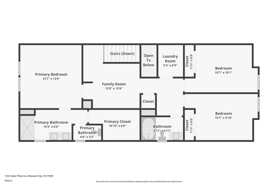 2D floor plan layout of this home in Pinewood Trails - City Series, Atascocita, TX (Image 3). 2D floor plan layout of this home in Pinewood Trails - City Series, Atascocita, TX (Image 3).