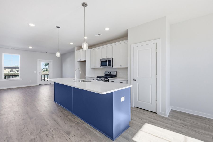 Furnished interior view inside a new home in , Summerville (Image 31).