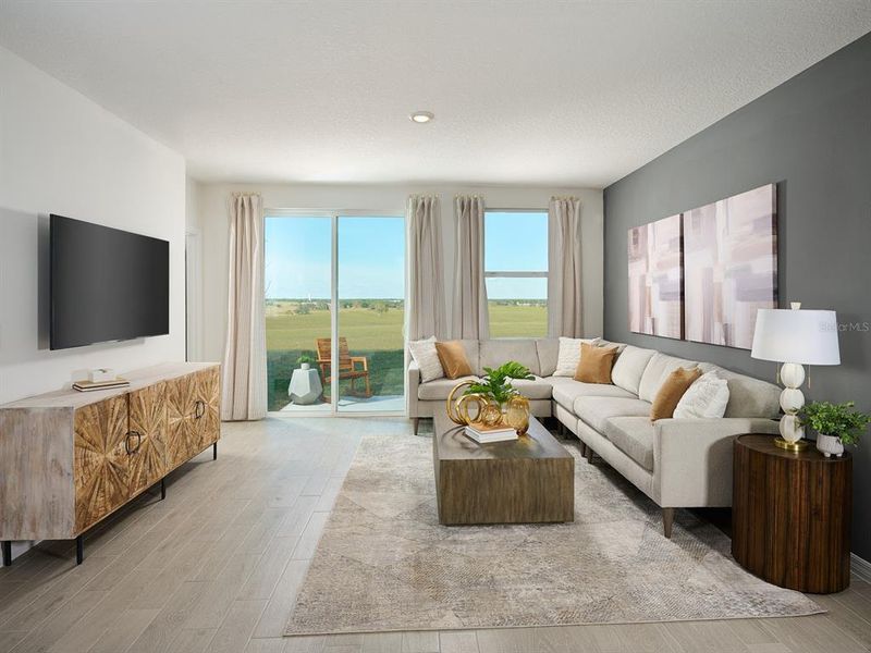 Furnished interior view inside a new home in Coasterra - Premier Series, Palmetto (Image 4).