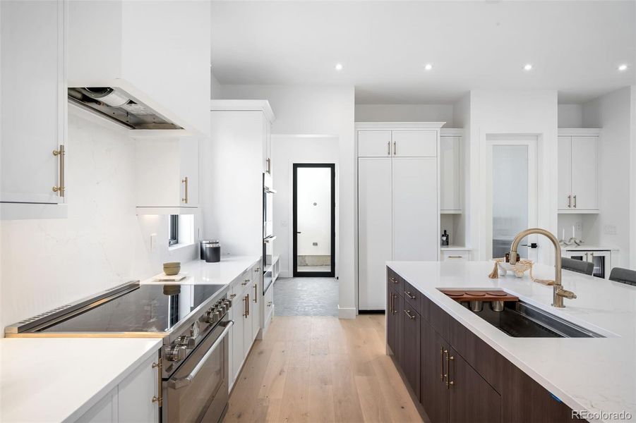 Furnished interior view inside a new home in , Denver (Image 37).
