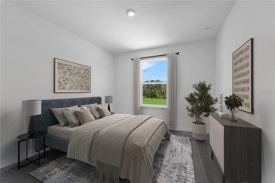 Furnished interior view inside a new home in Green Leaf, West Melbourne (Image 9).