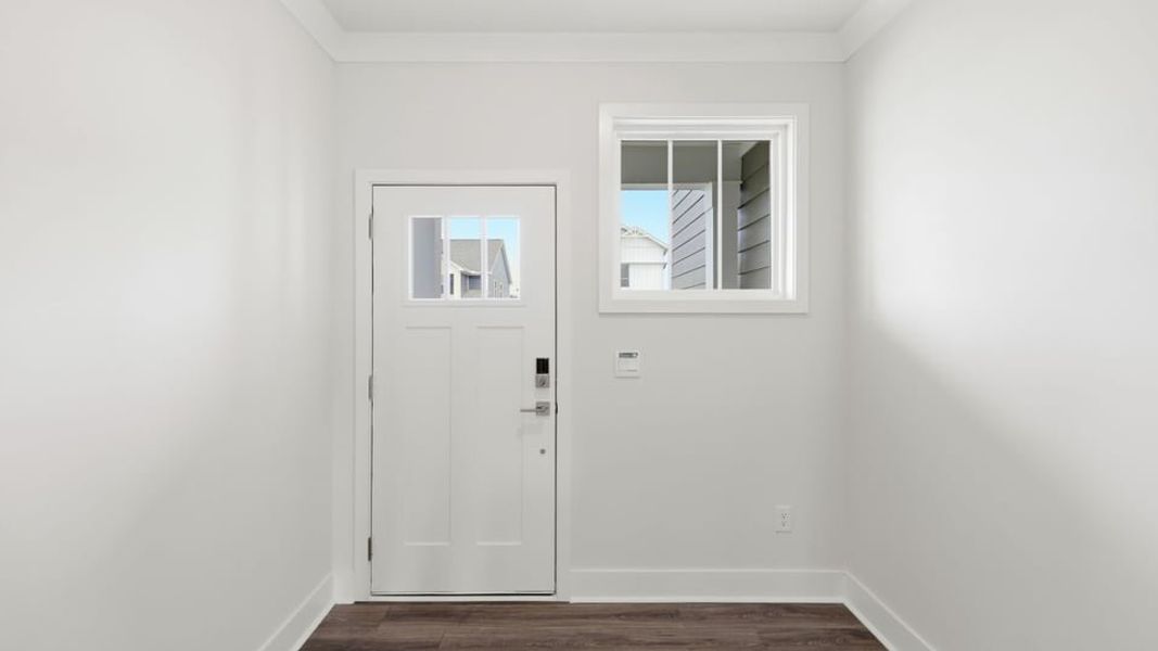 Spacious, unfurnished interior of a new home in Adams Glen, Greenville (Image 22). Spacious, unfurnished interior of a new home in Adams Glen, Greenville (Image 22).