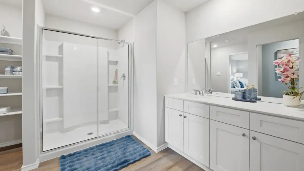 Furnished interior view inside a new home in Valley Brook, Fort Worth (Image 22).