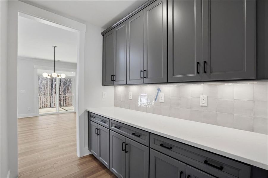 Furnished interior view inside a new home in , Dawsonville (Image 14).