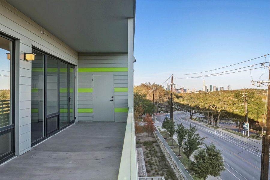 Exterior details and patio area of a home in , Austin (Image 15). Exterior details and patio area of a home in , Austin (Image 15).
