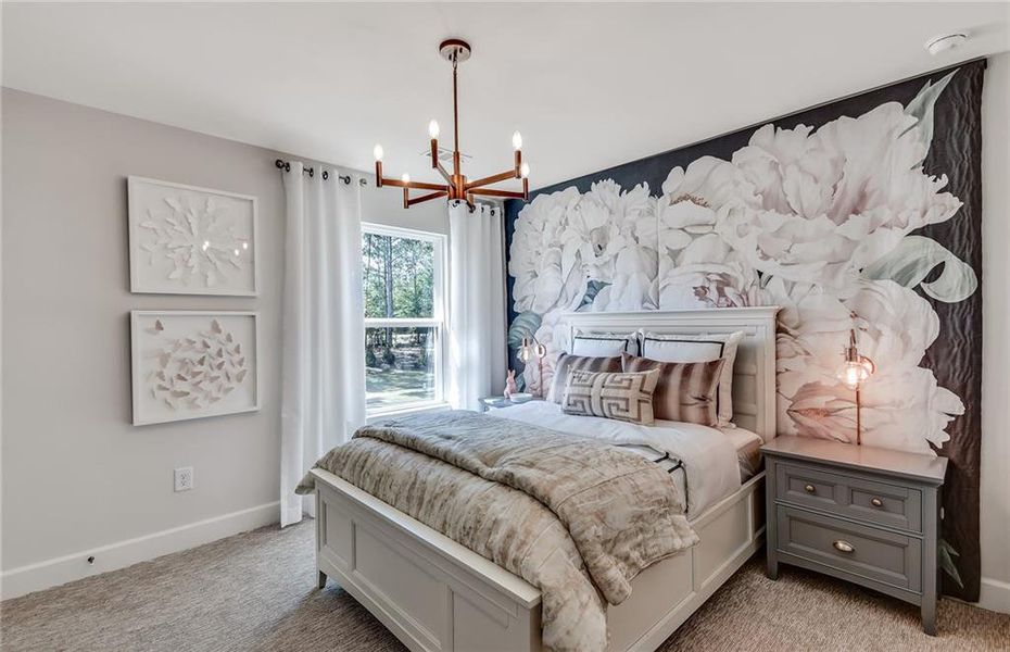 Furnished interior view inside a new home in Ashworth Estates, Powder Springs (Image 10). Furnished interior view inside a new home in Ashworth Estates, Powder Springs (Image 10).