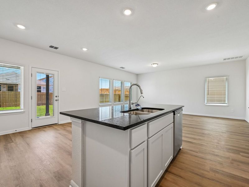Furnished interior view inside a new home in Travena - Americana Collection, Georgetown (Image 4).