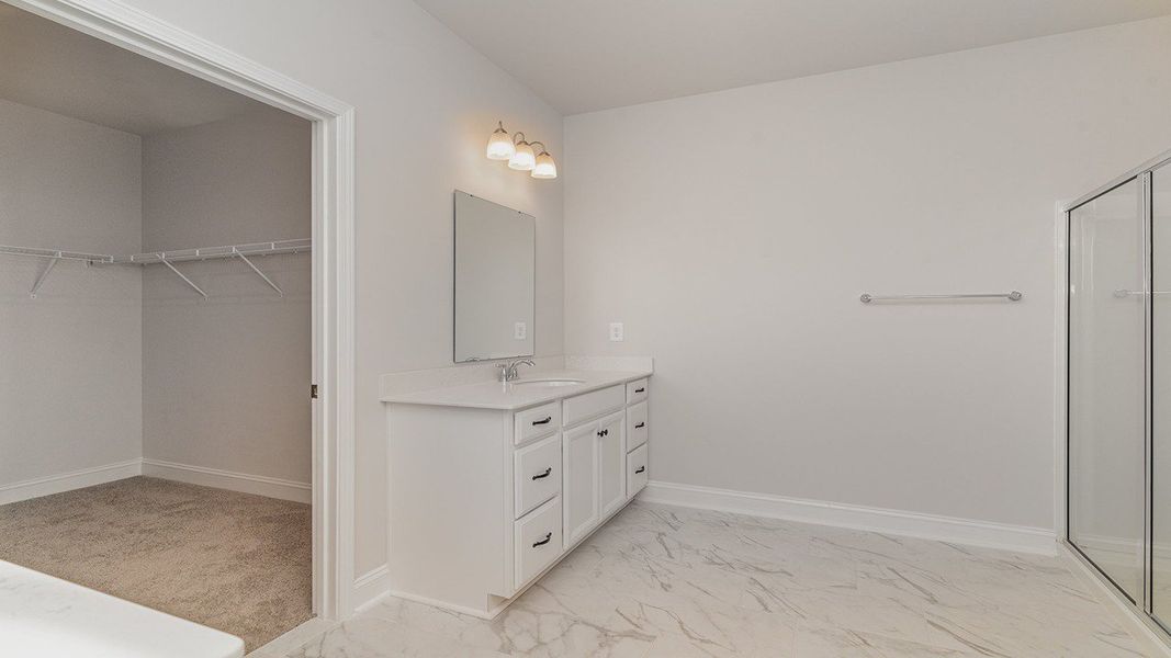 Representative unfurnished interior of a home built from the DARBY by D.R. Horton in Waterbridge, Myrtle Beach (Image 30).
