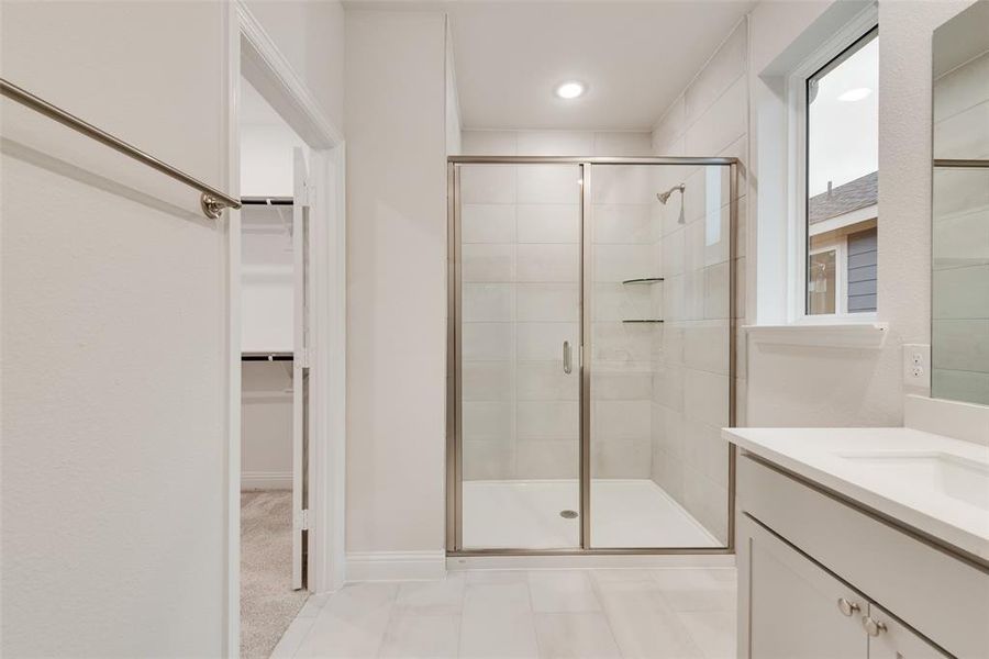 Furnished interior view inside a new home in Creekside of Crowley, Crowley (Image 11).