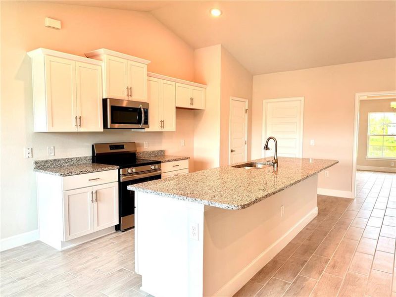 Furnished interior view inside a new home in South Gulf Cove, Port Charlotte (Image 9).
