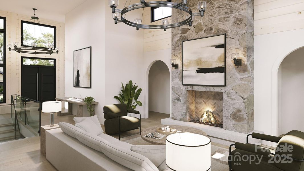 Furnished interior view inside a new home in , Mooresboro (Image 6). Furnished interior view inside a new home in , Mooresboro (Image 6).