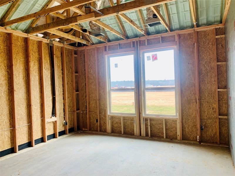 In-progress construction of a new home in Harrington Trails, New Caney, TX (Image 16).
