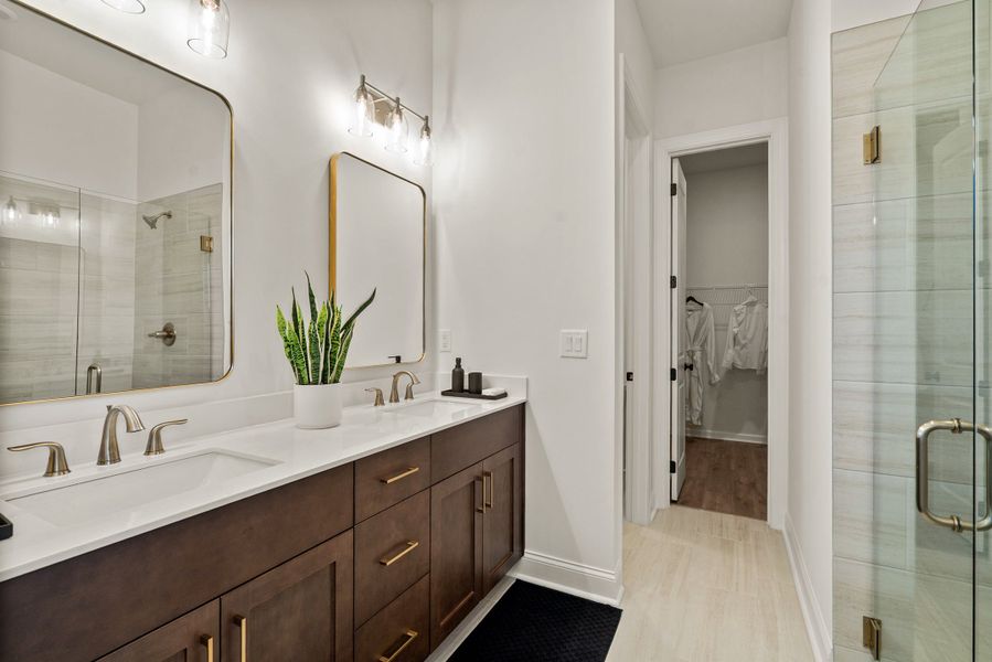 Representative furnished interior of a home built from the The Kenton by The Providence Group in Waterhaven, Cumming (Image 19).