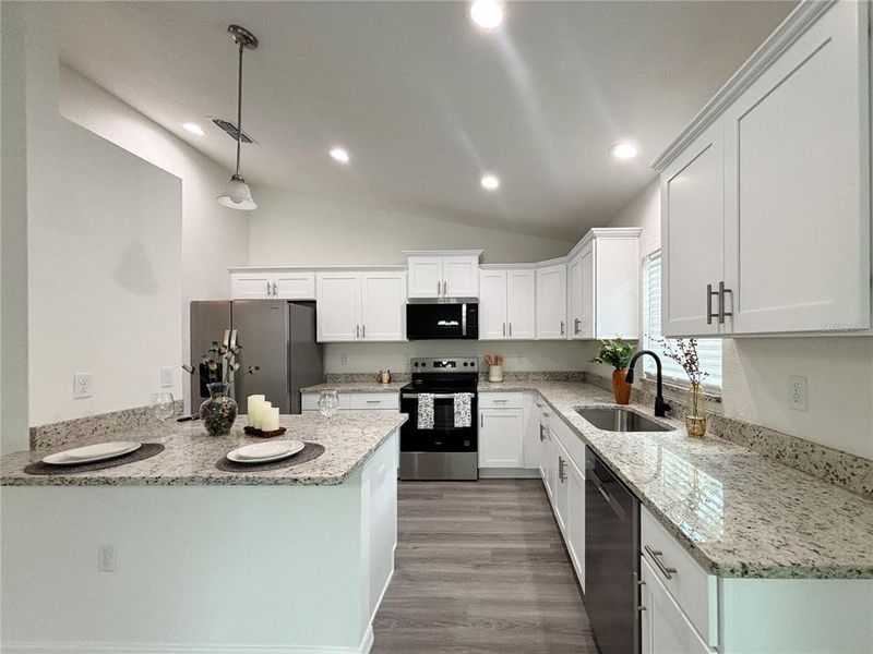 Furnished interior view inside a new home in , Dunnellon (Image 13).