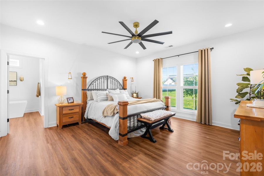 Furnished interior view inside a new home in , Salisbury (Image 32).