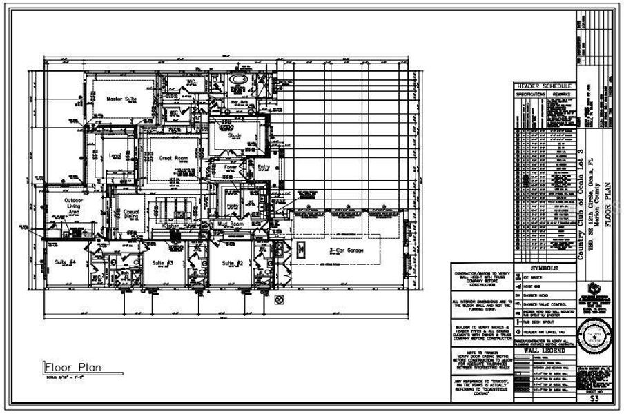 2D floor plan layout of this home in , Ocala, FL (Image 3). 2D floor plan layout of this home in , Ocala, FL (Image 3).