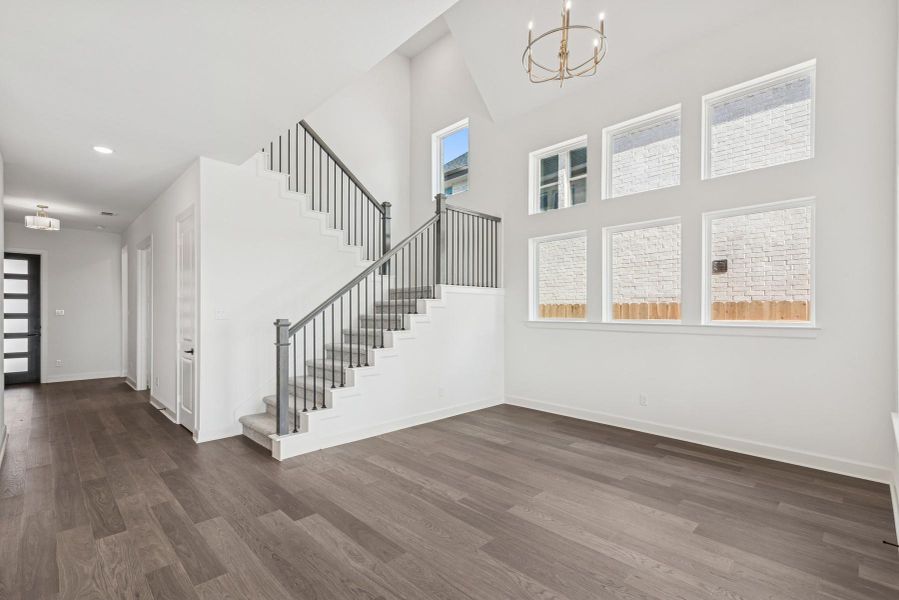 Spacious, unfurnished interior of a new home in Brookewater 55’ Homesites, Rosenberg (Image 15).