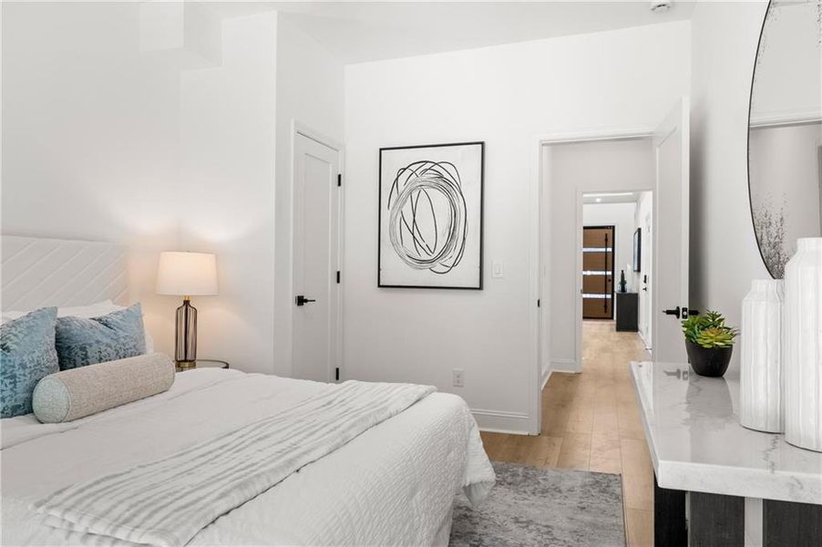 Furnished interior view inside a new home in , Atlanta (Image 47). Furnished interior view inside a new home in , Atlanta (Image 47).